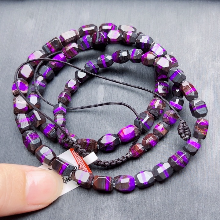 苏纪石（舒俱来）颈饰未镶嵌项链