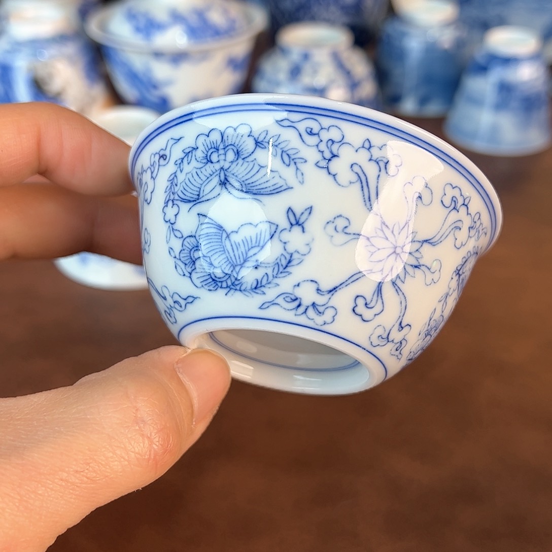 杯景德镇全手工手绘陶瓷
