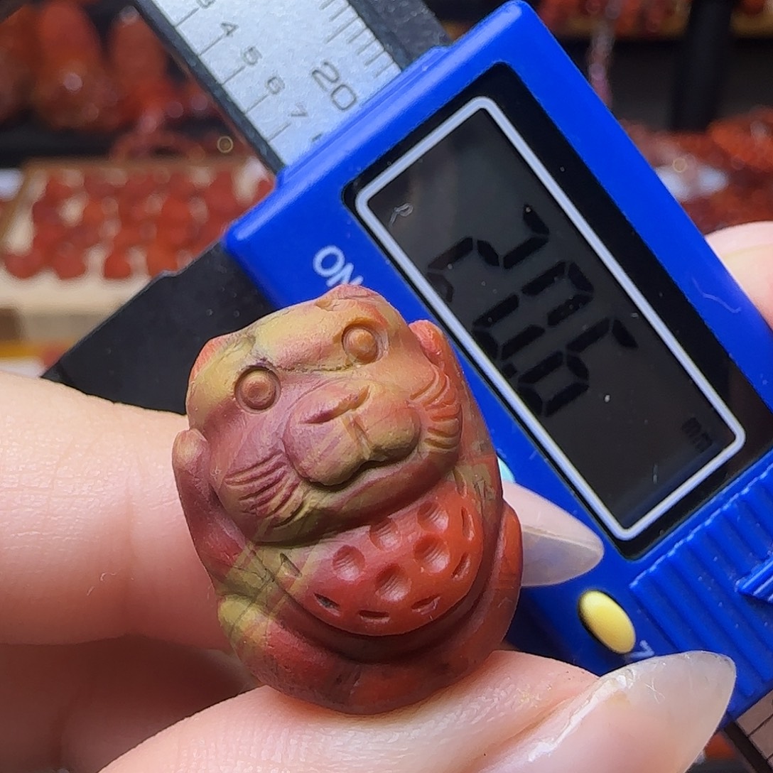 南红玛瑙未镶嵌吊坠(不含链)