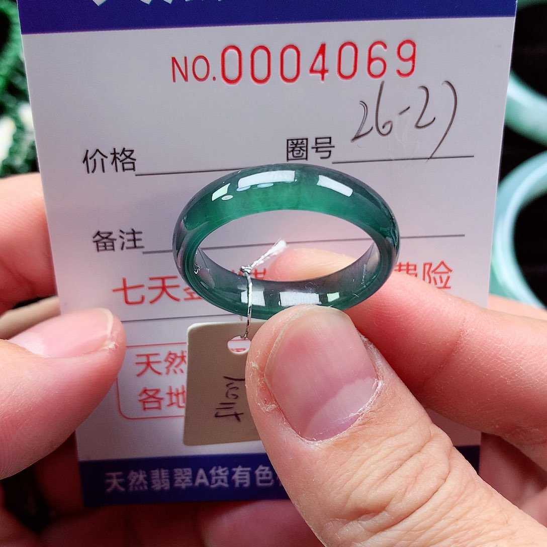 【闪购商品】翡翠戒指未镶嵌A****n天然