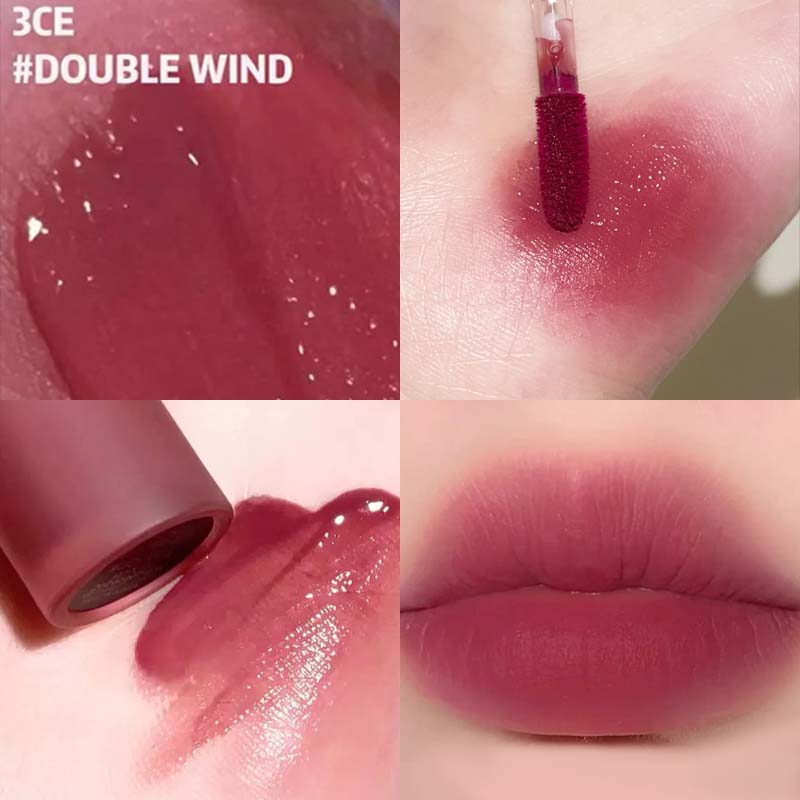 【菁菁】3CE水雾唇露 雾玫色1.5g