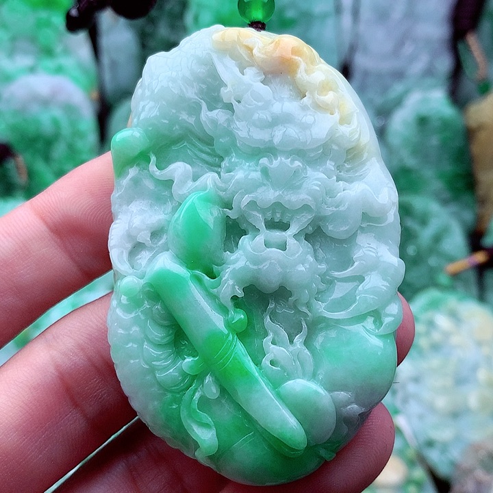 翡翠吊坠(不含链)未镶嵌