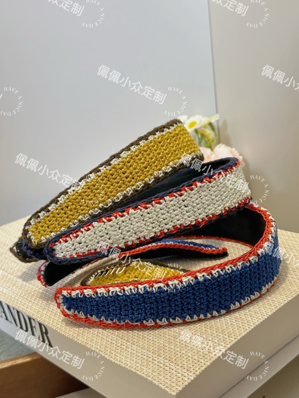 【PEI】针织/手工针织头箍针织女小众日韩