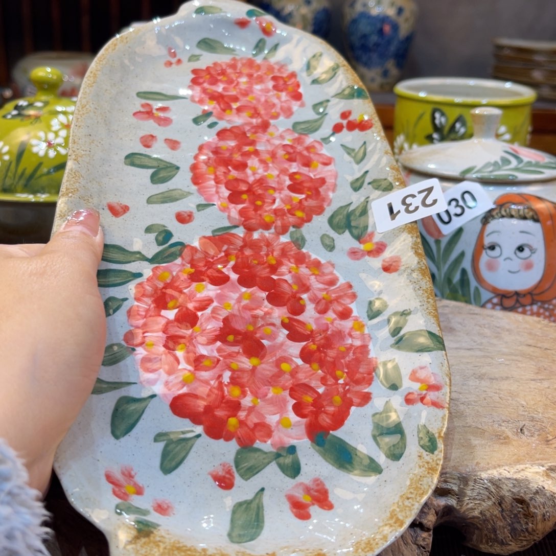 瓷片景德镇手工制作