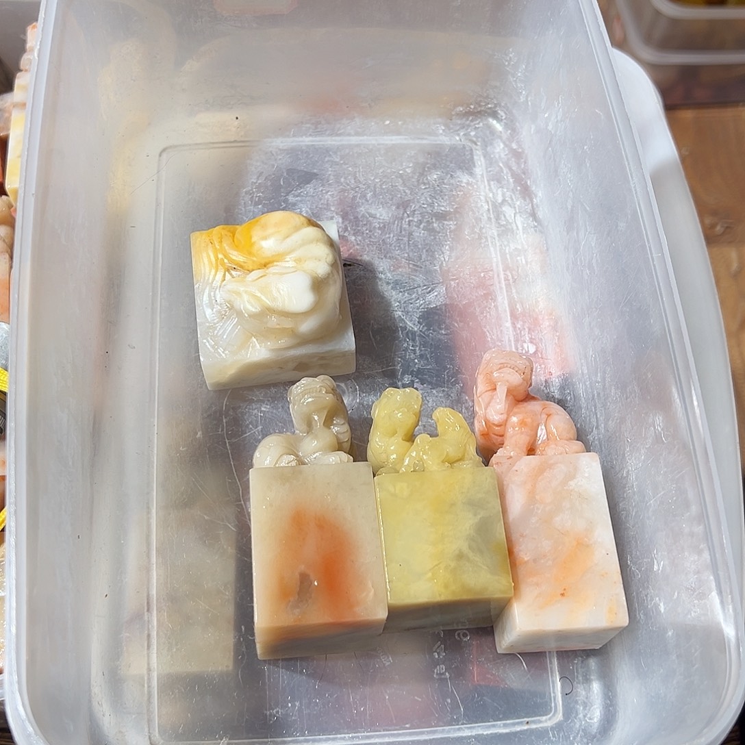 鼎***堂寿山石随机批发4个