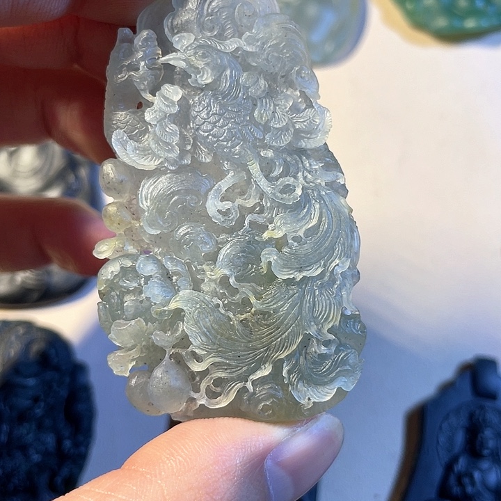 定制翡翠未镶嵌毛货