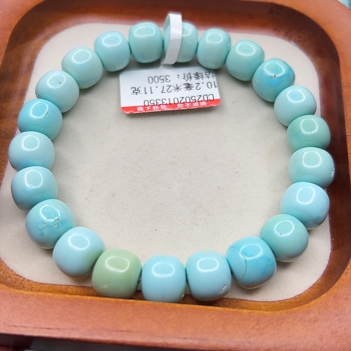 未镶嵌绿松石手链