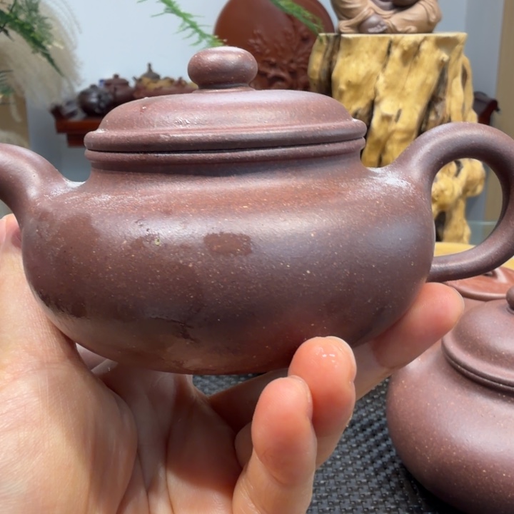 茶壶紫砂底槽清仿古160cc封釉