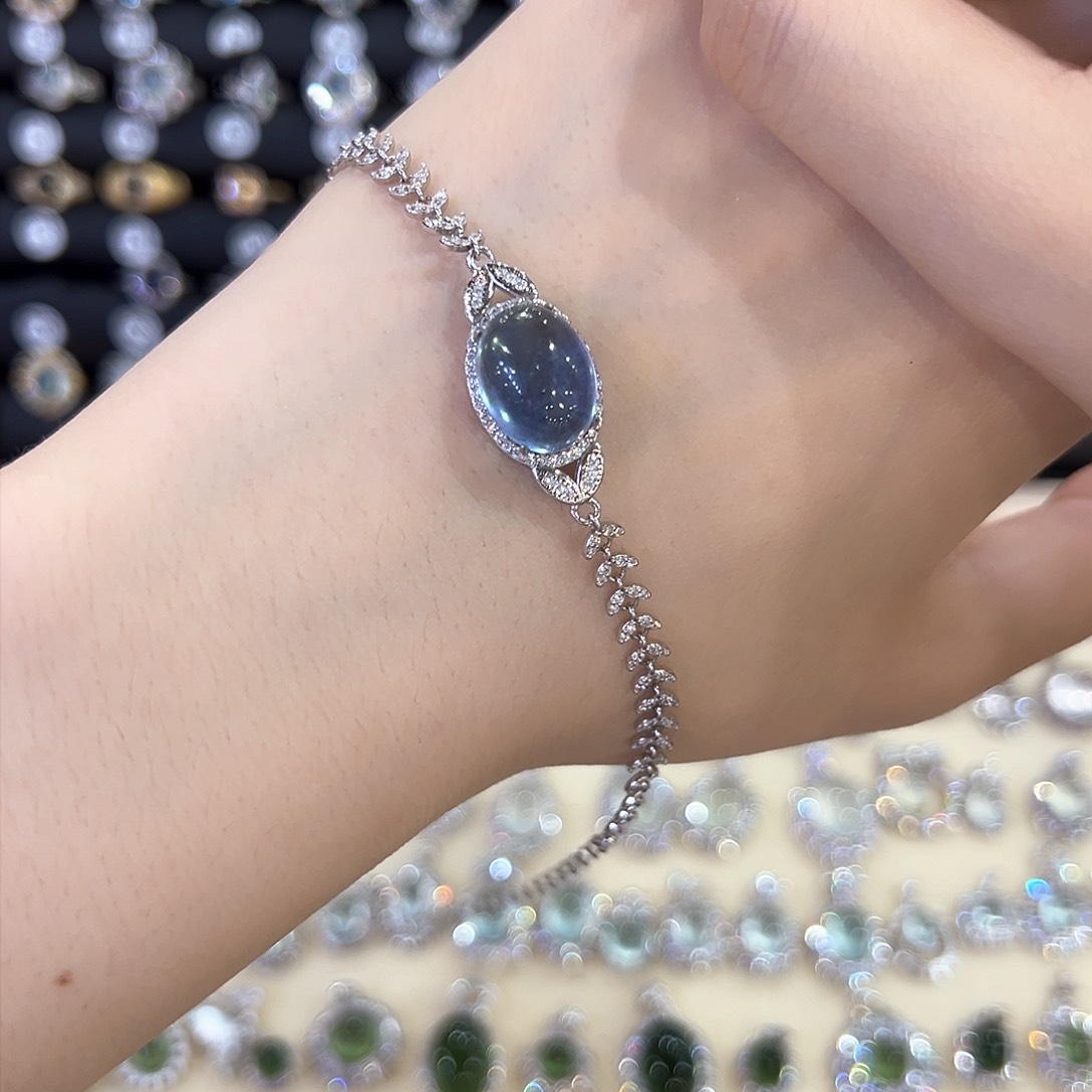 蛇纹石玉银S925镶嵌饰品秋**?