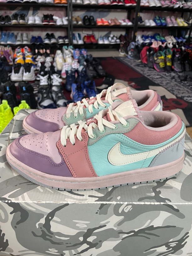 90新 AIR JORDAN 40.5码255/Air Jordan 1 复古潮流 运动休闲鞋