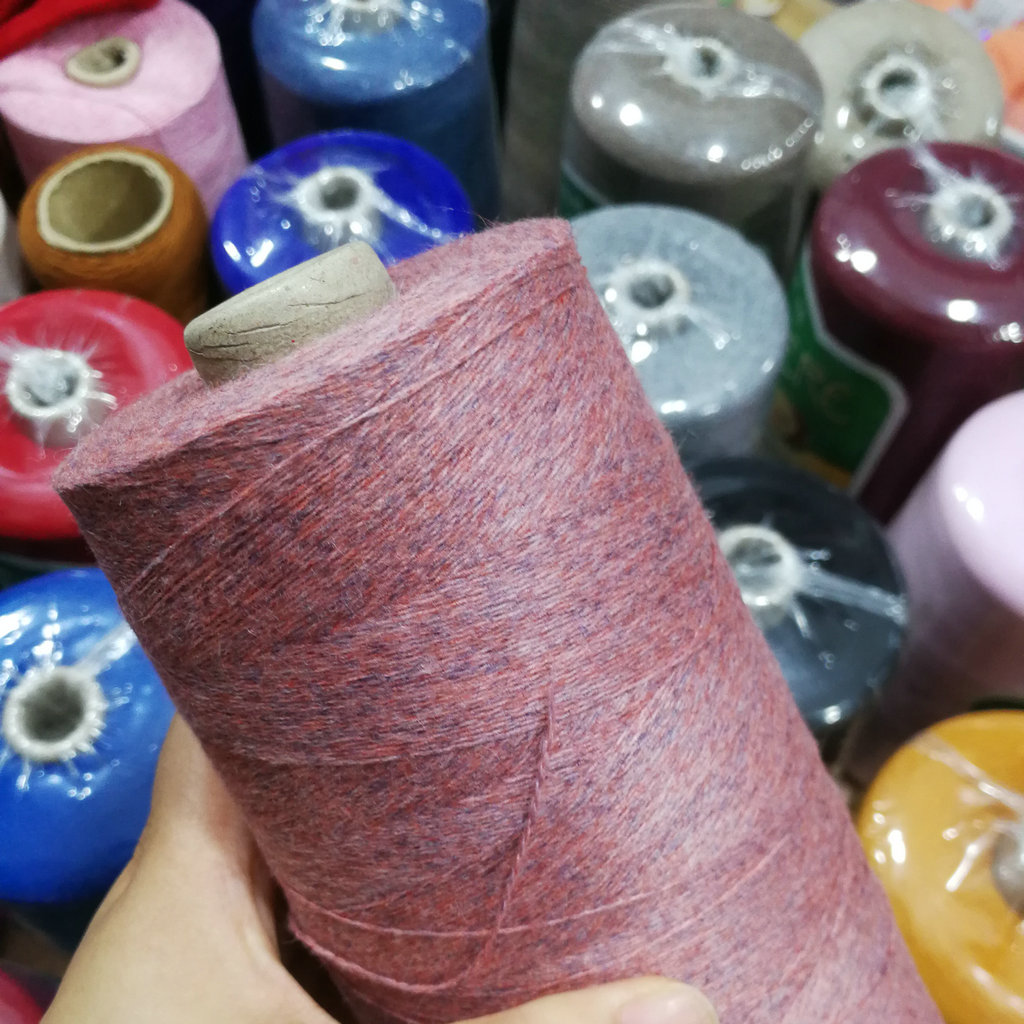 天山云台山抗起球山羊绒手编线细线钩织均可26支可机织软糯舒适