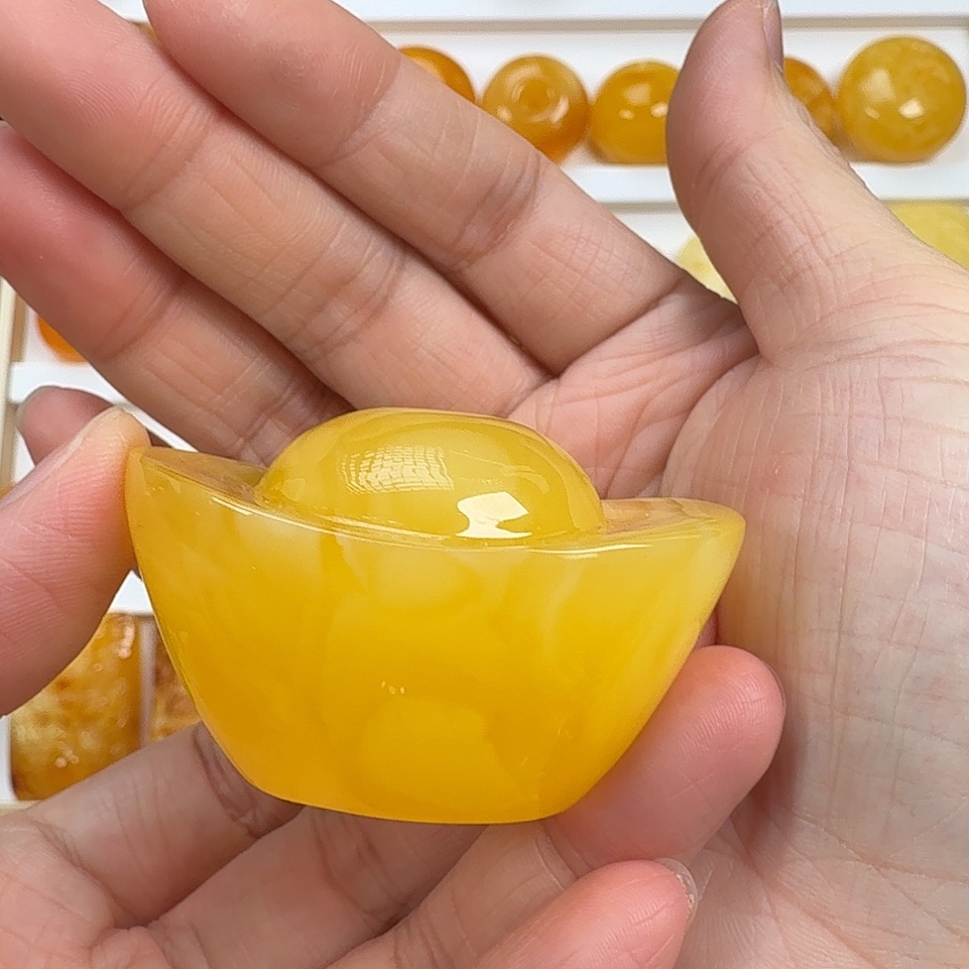 蜜蜡未镶嵌颈饰蜜蜡31.18g