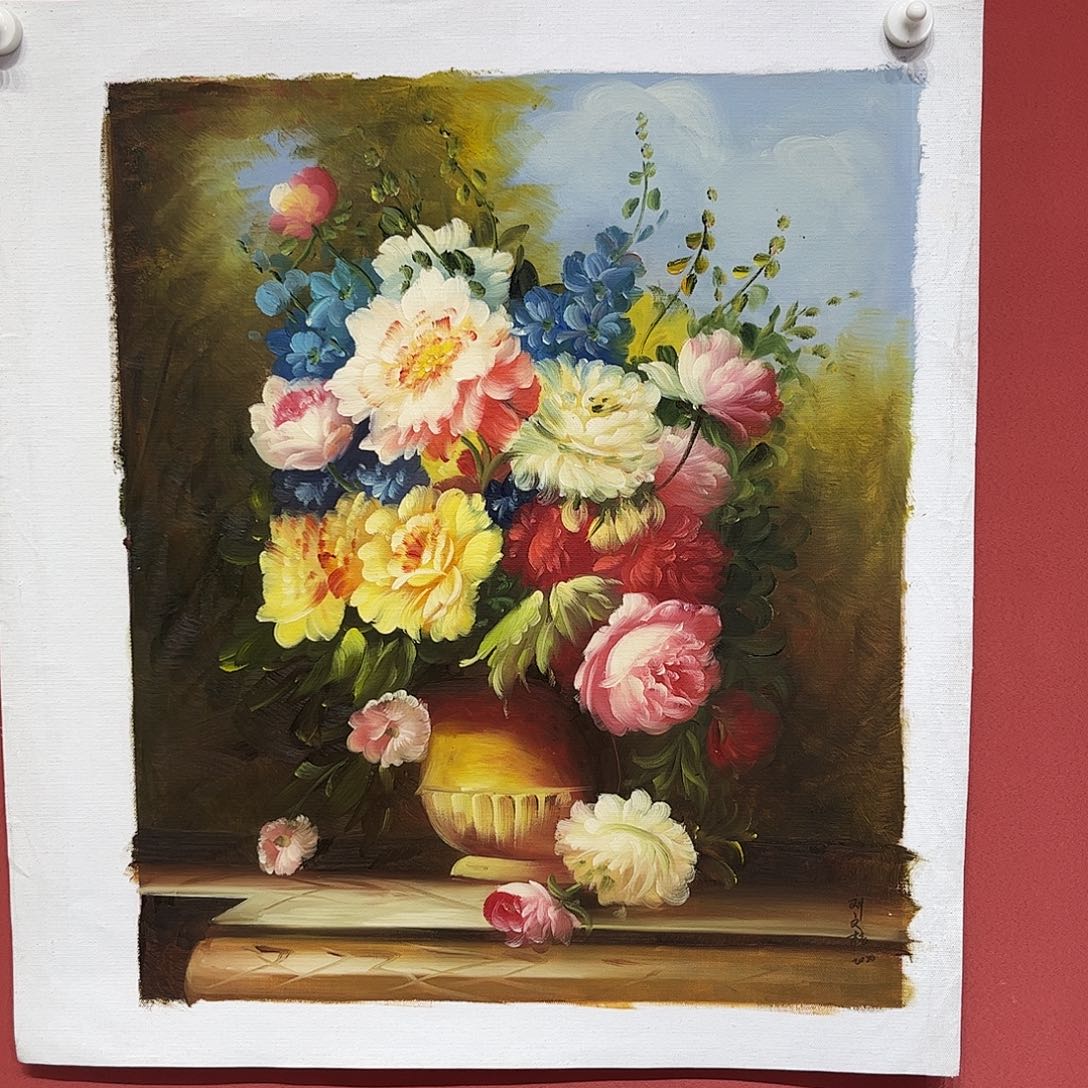 油画刘文桂油画作品