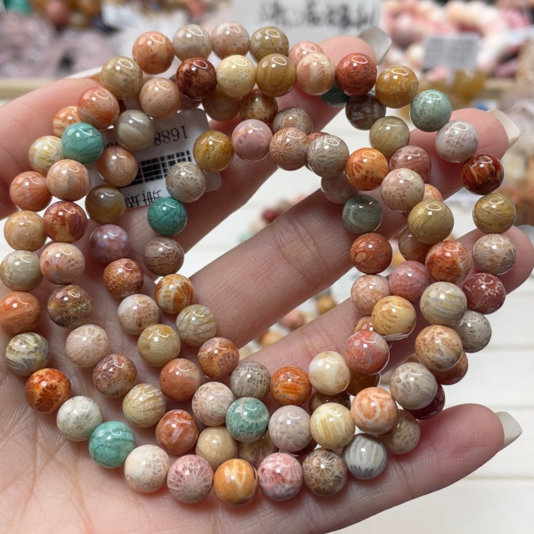 未镶嵌手链硅化玉哆***^922