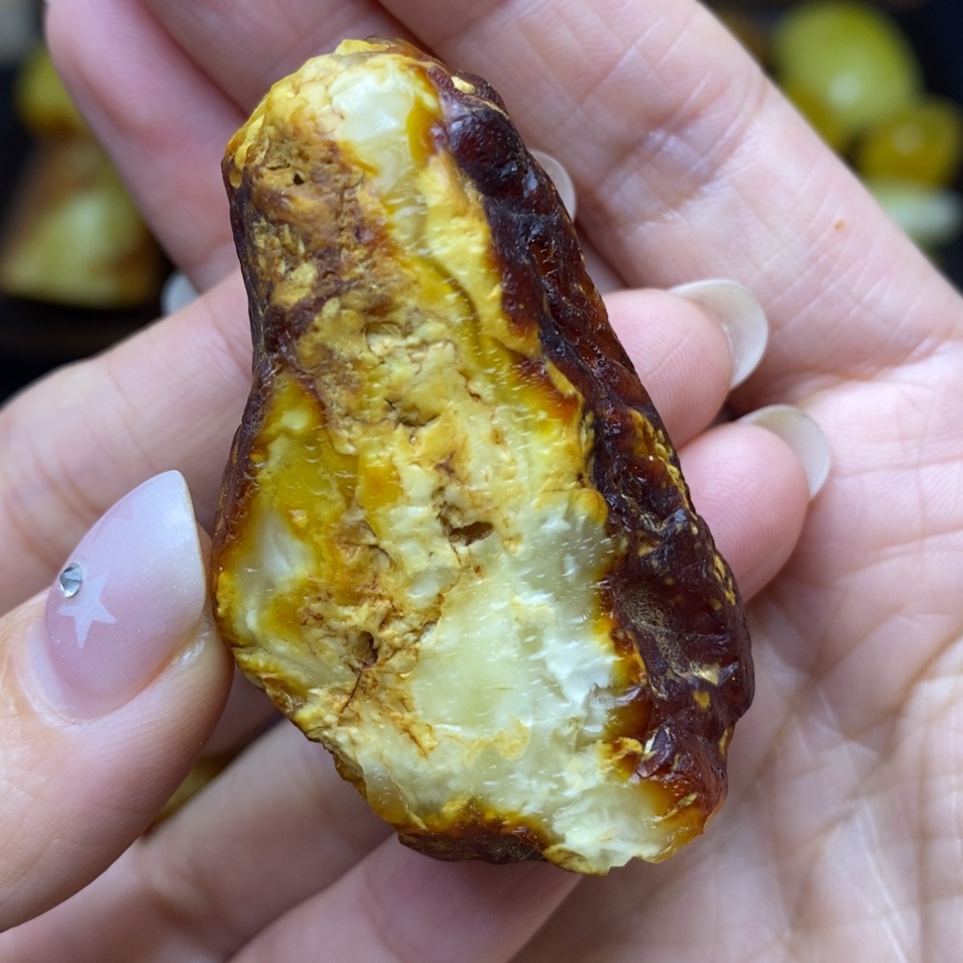 未镶嵌定制蜜蜡胖