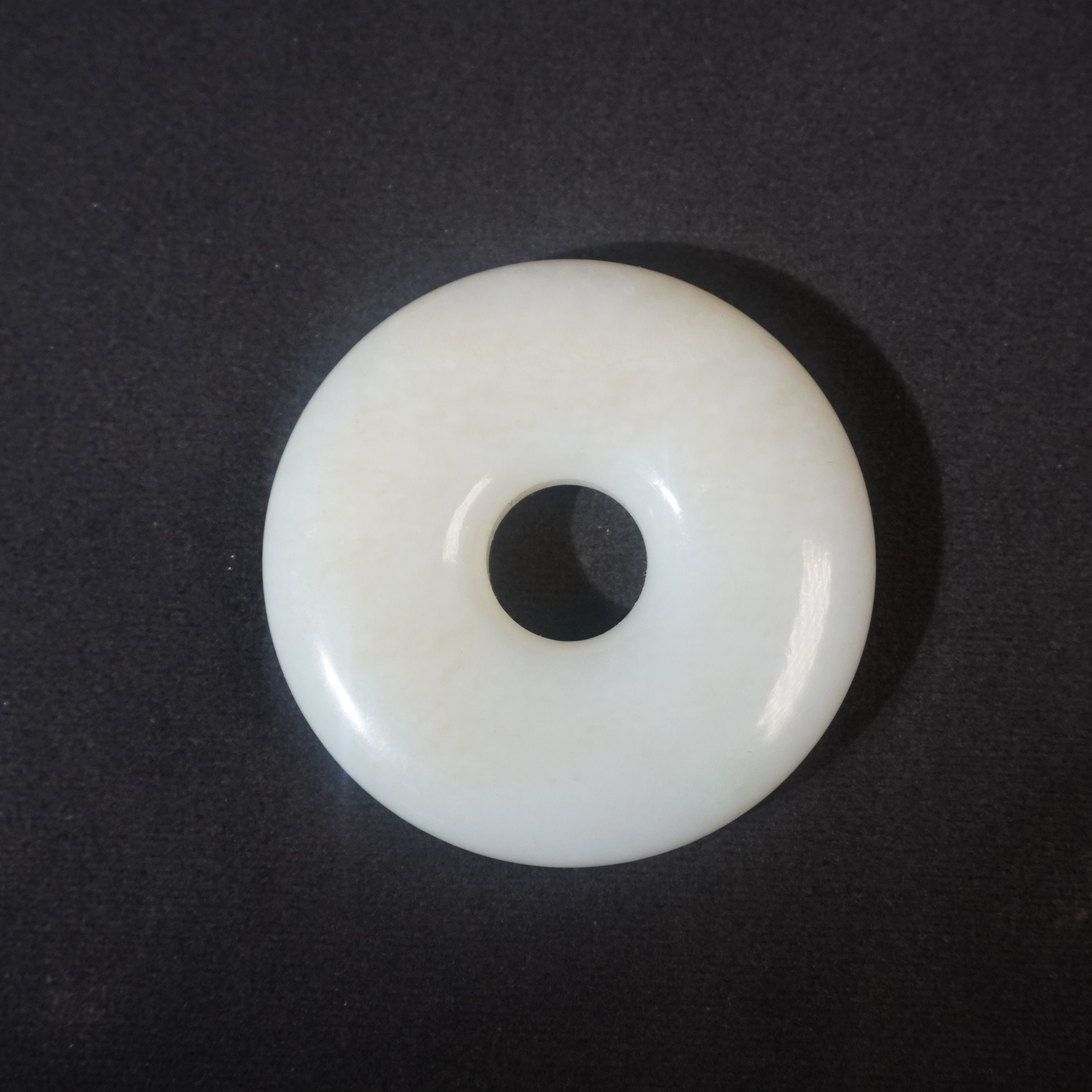 3NO7  清 和田玉平安扣挂件