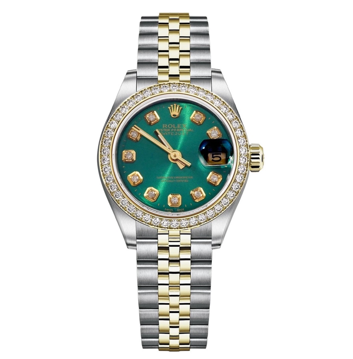 99新 Rolex/劳力士 女装日志后改26盘Y