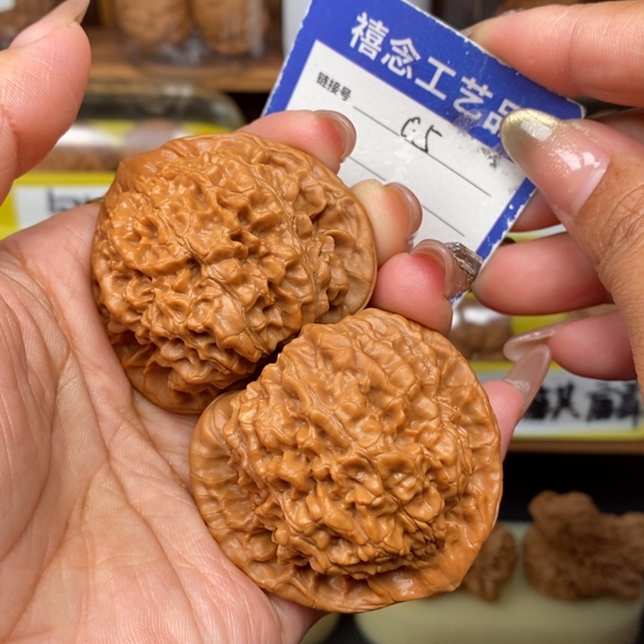 文玩核桃吊坠48全品官帽