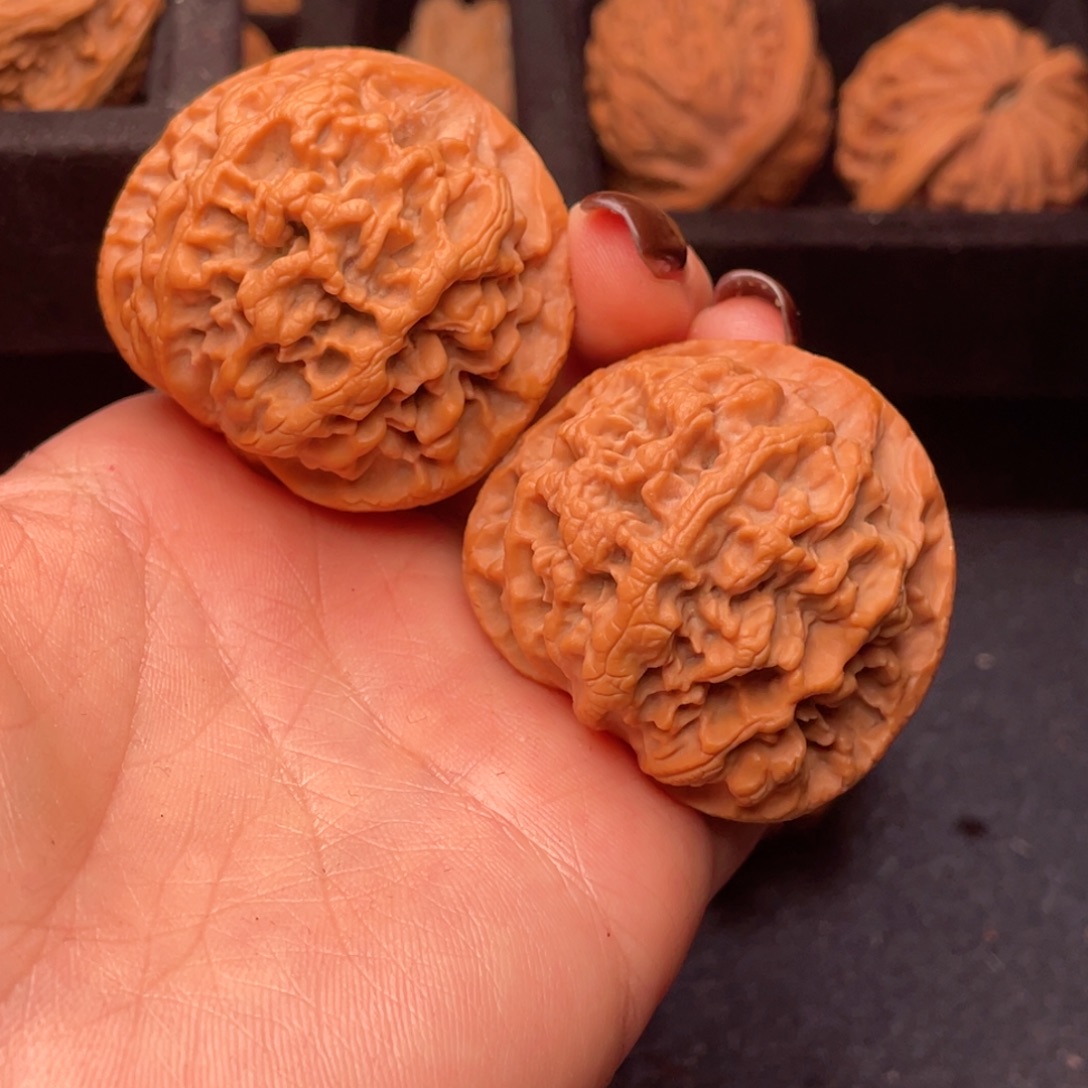 桃核吊坠秦岭核桃13