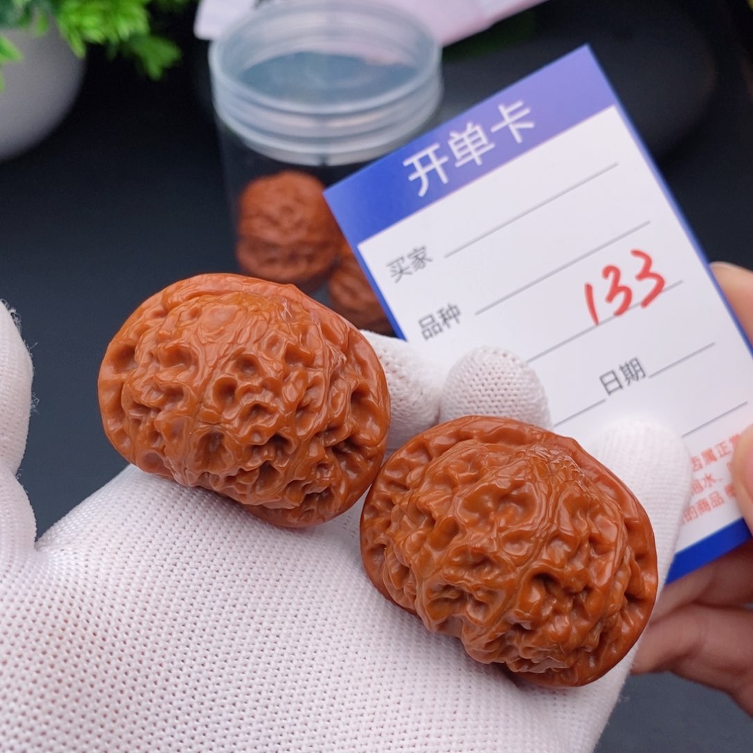 文玩核桃把件43宫灯133