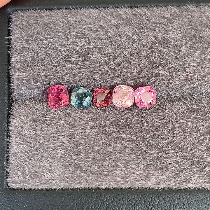 裸石尖晶石缅甸抹谷天然无烧2.4ct