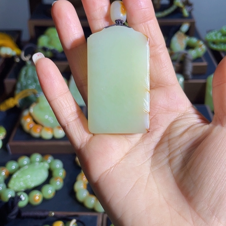 和田玉颈饰未镶嵌&*前