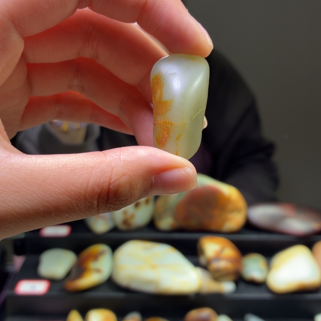 和田玉未镶嵌挂件18