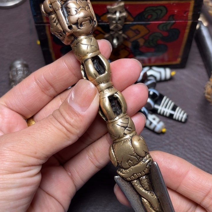 颈饰玻璃藏传喜马拉雅