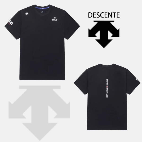 【韩系】DESCENTE/迪桑特GBR/SCO铁人三项队联名速干透气款短袖