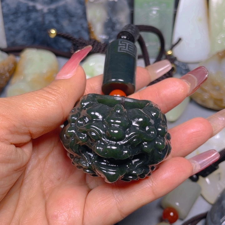 和田玉挂件未镶嵌