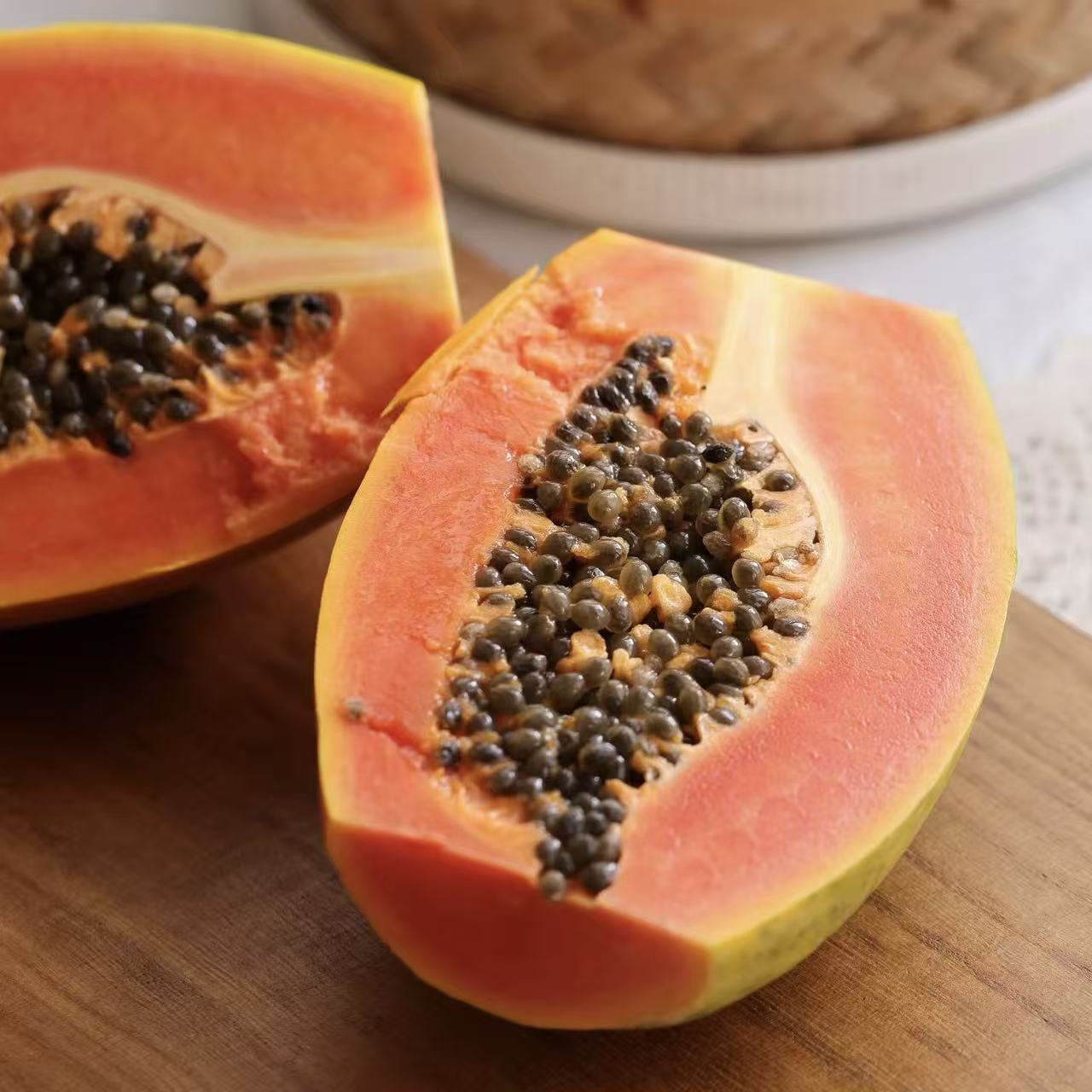 南美十七 树熟 木瓜  净重4.7~5斤，毛重6斤