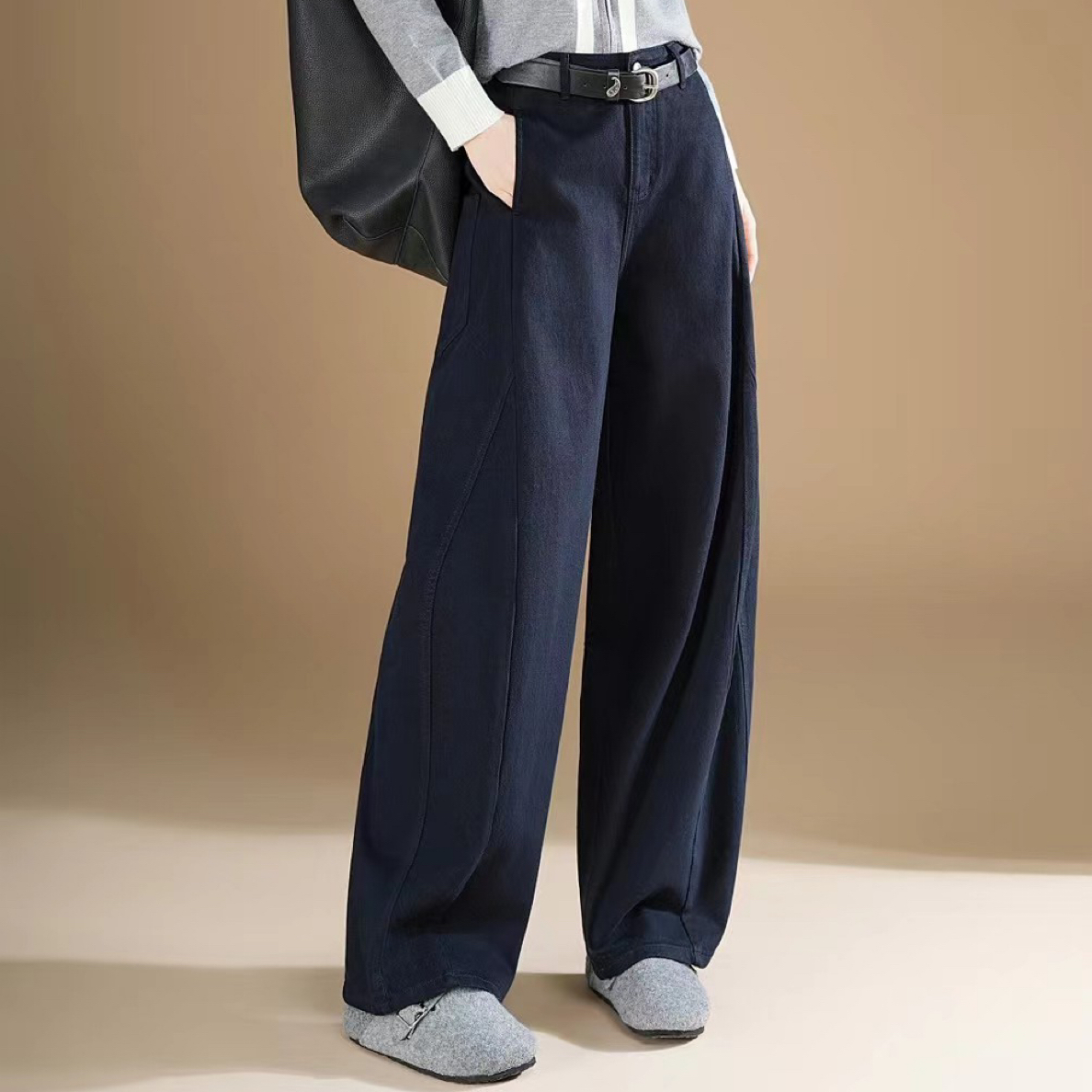 高腰显瘦休闲百搭潮流时尚春季