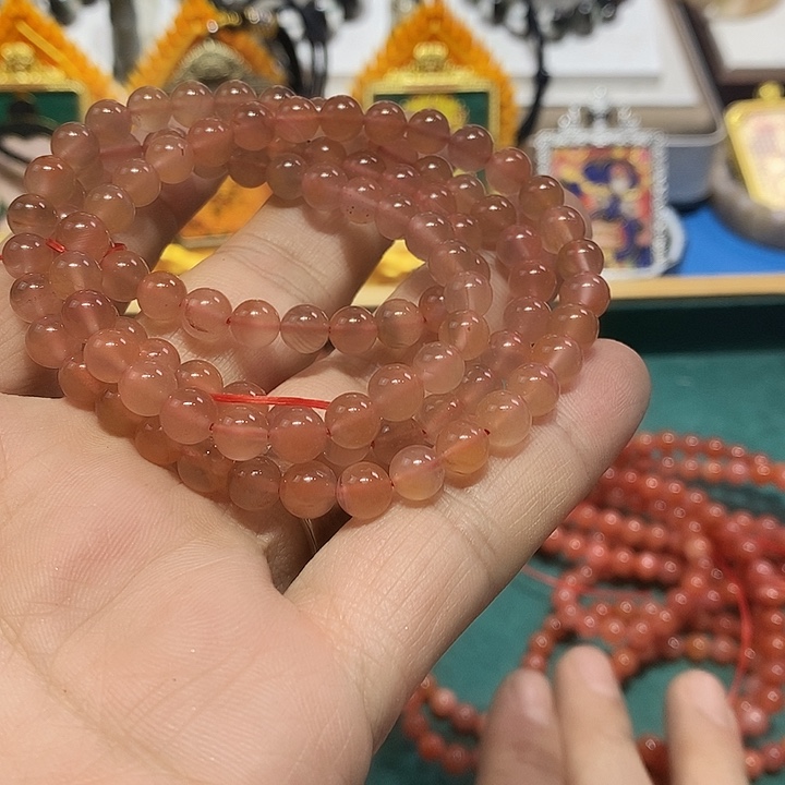 七***月玛瑙/玉髓未镶嵌颈饰38