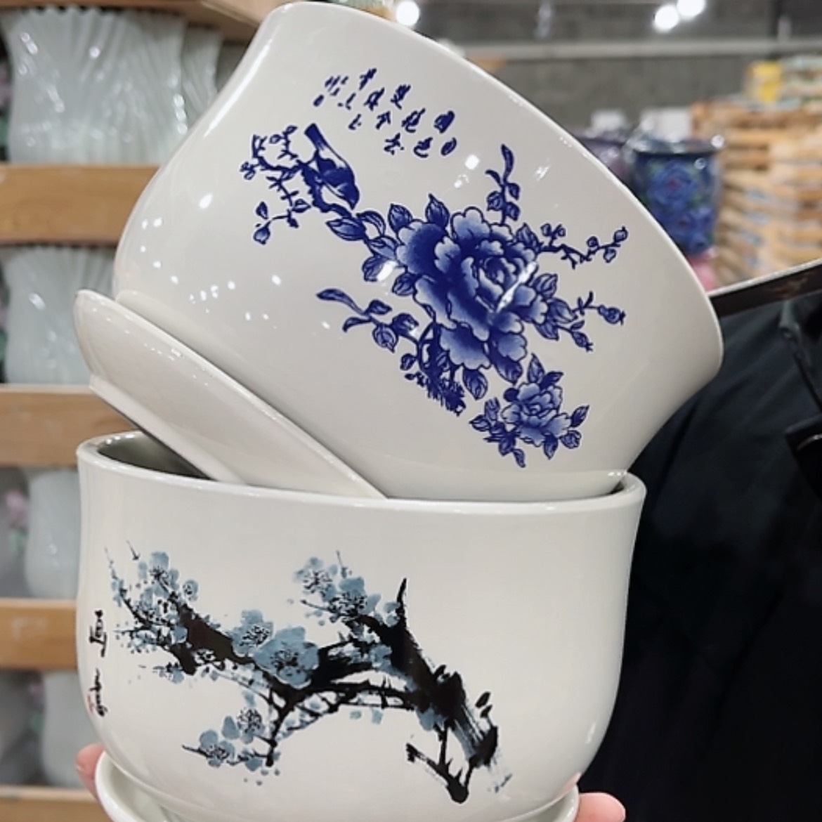 【闪购商品】陶瓷花盆