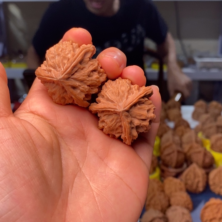 文玩核桃吊坠文玩核桃盘山三棱