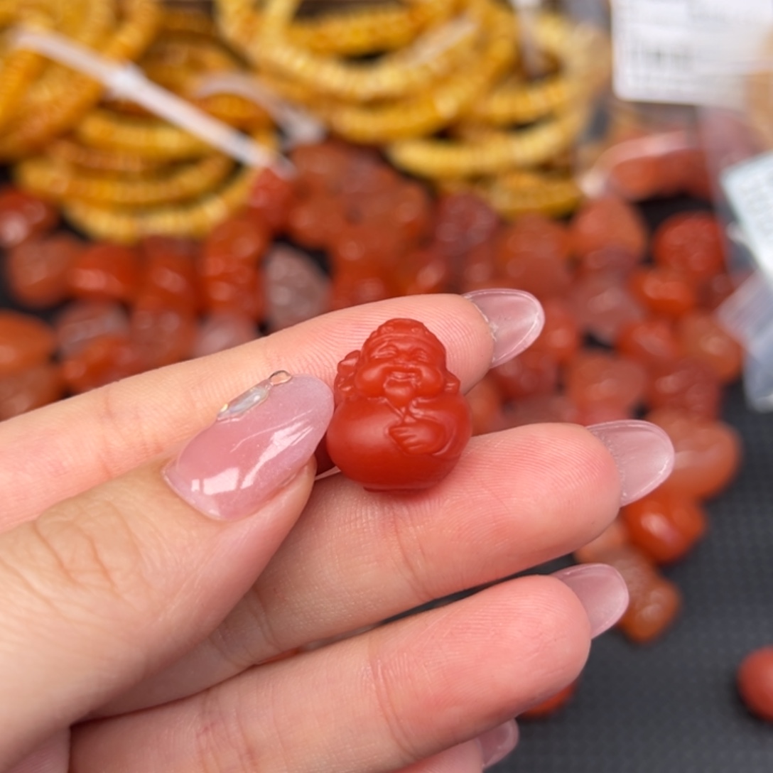 南红玛瑙未镶嵌吊坠(不含链)