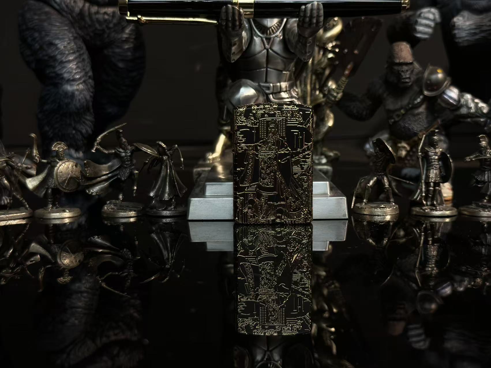 二代鎏金千古一帝（不赠送煤油）