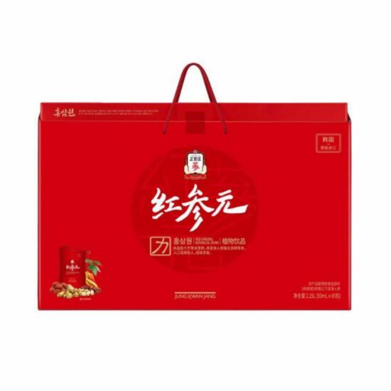 正官庄 韩国进口 红参元力 2.25L(50mlX45包)