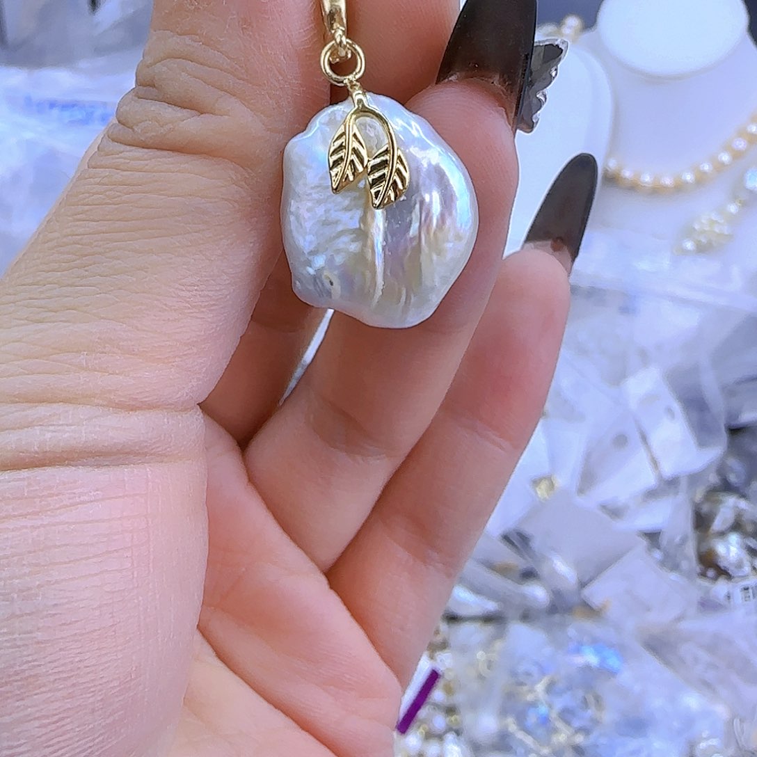 未镶嵌定制项链多样性发货发其一164淡水珍珠