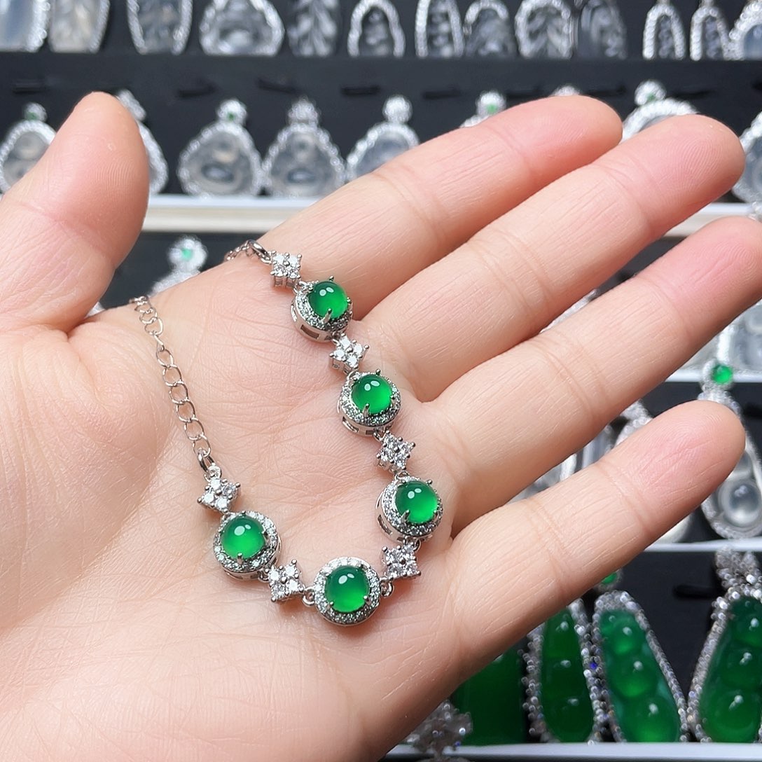 玛瑙/玉髓手链合金