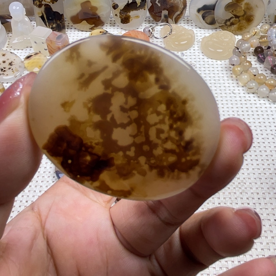 玛瑙/玉髓未镶嵌颈饰