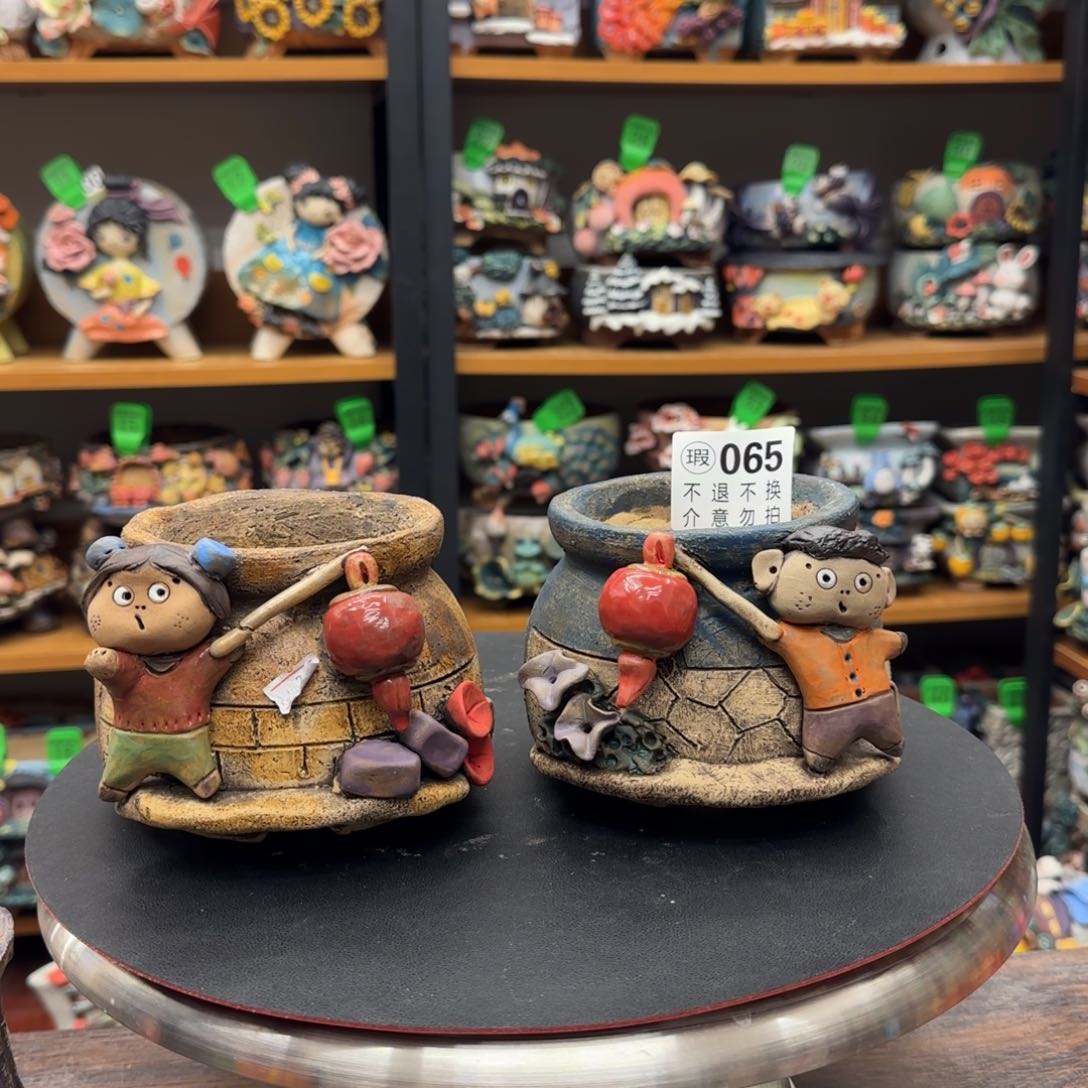 【闪购商品】陶瓷粗陶手捏