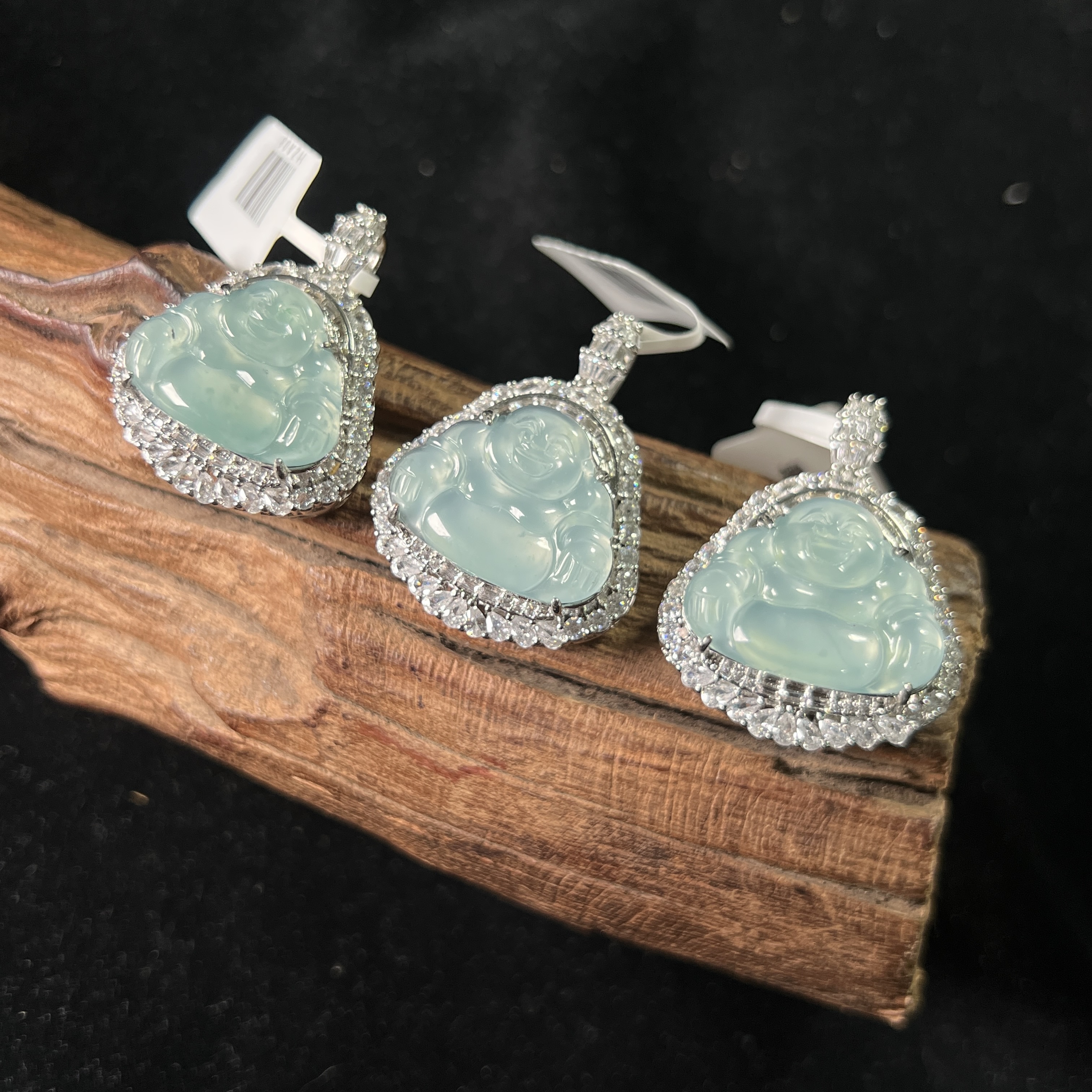 天然A货翡翠HZA08佛公吊坠多样性发其一