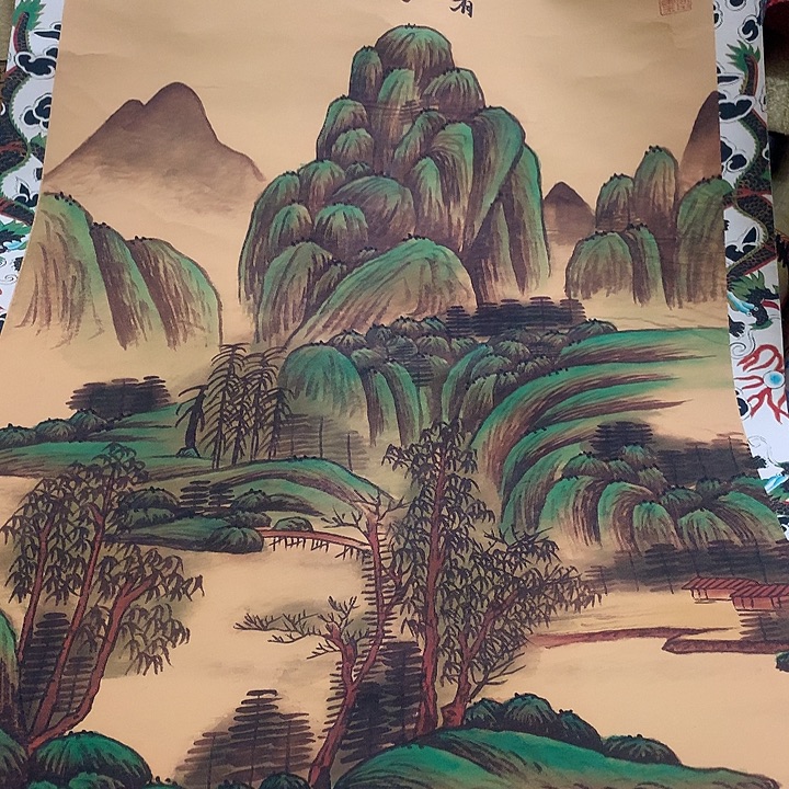 竖款装饰画装饰画