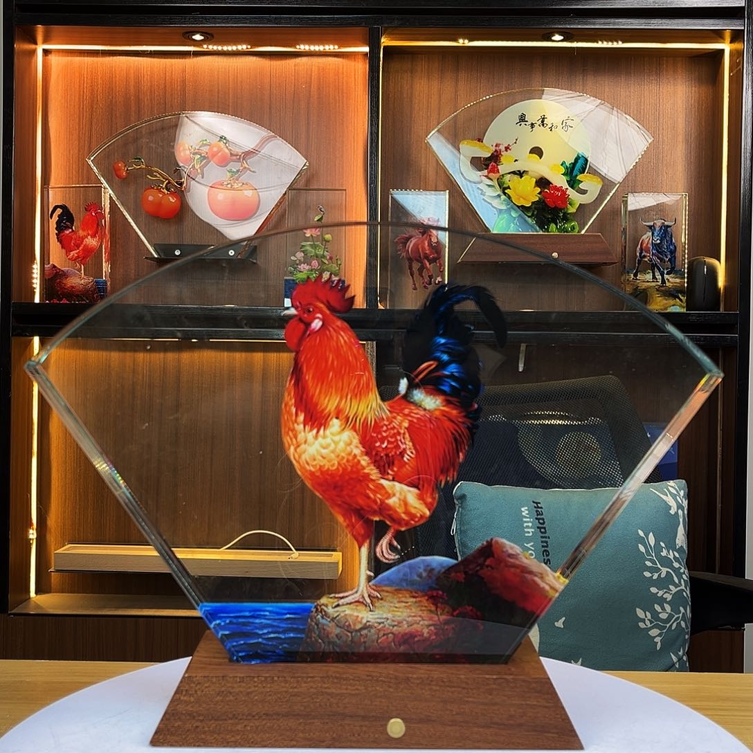 人造水晶大号公鸡