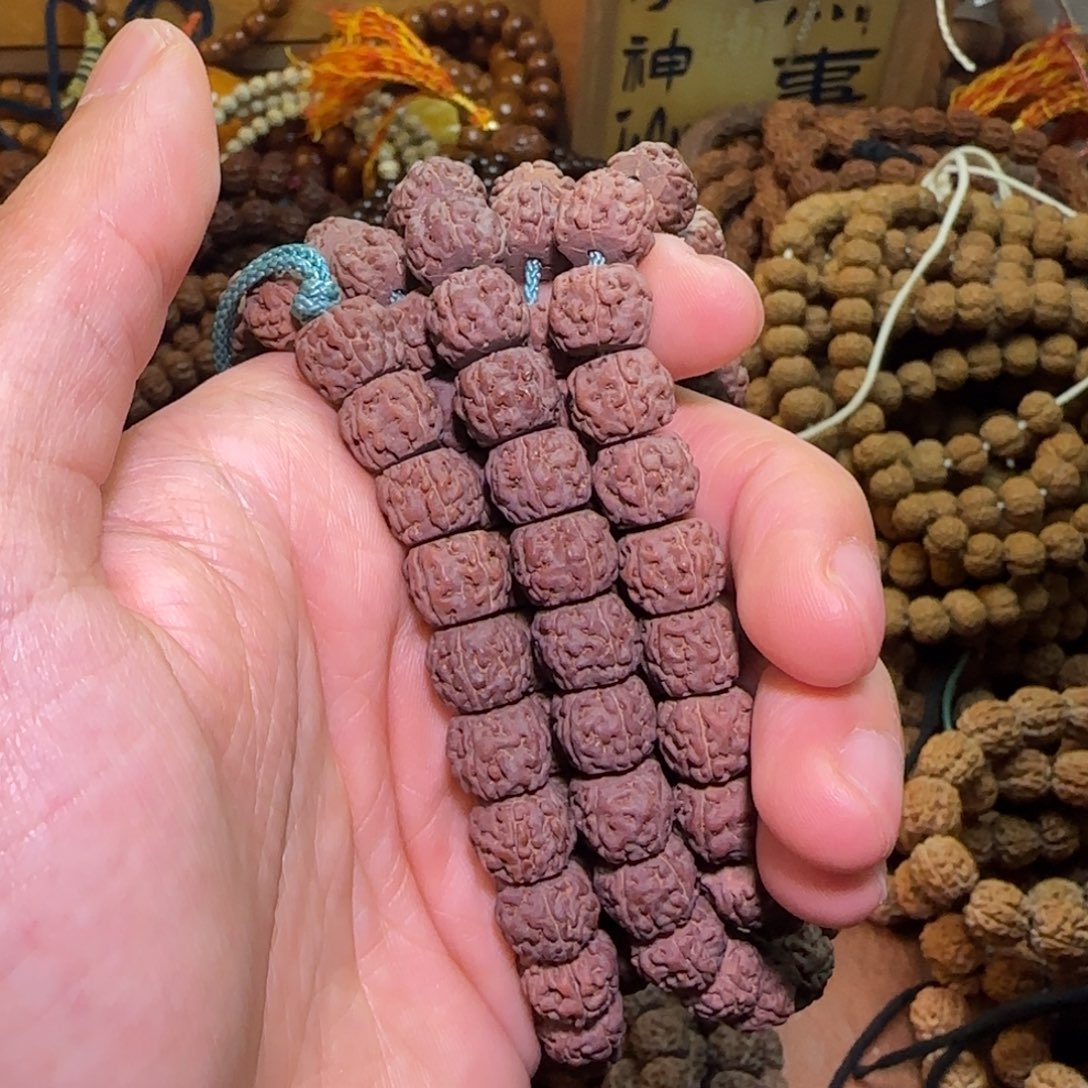 ****尔金刚菩提吊坠紫红皮一代