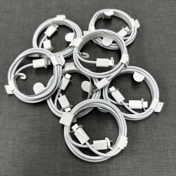 9新 Apple/苹果 原装1米100W双CTPE材质数据线带Emark芯片DSP