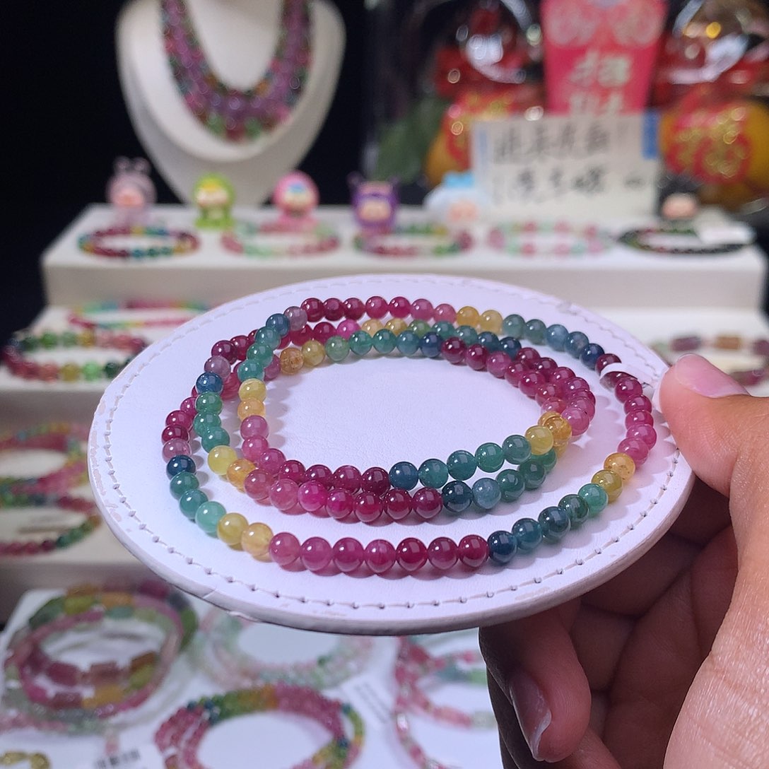 碧玺手链未镶嵌碧玺