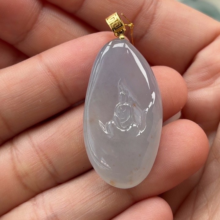 翡翠未镶嵌颈饰天然翡翠A货