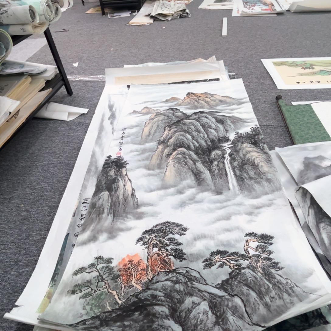 国画睿****了绘画绘画绘画